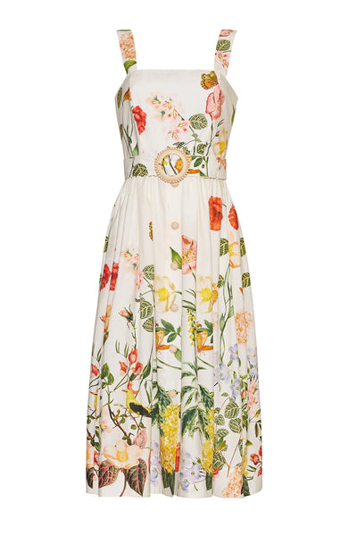 CANDACE DRESS - Nectar Egret