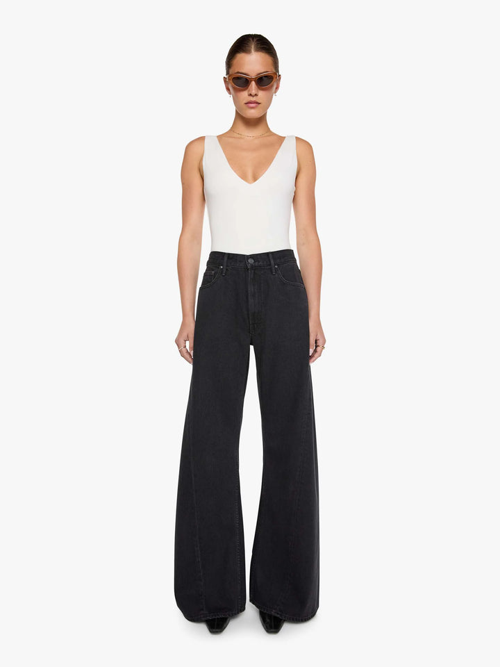 MOTHER SNACKS! Wide-Leg Jeans in Dinner's Served