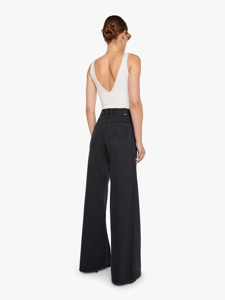 MOTHER SNACKS! Wide-Leg Jeans in Dinner's Served