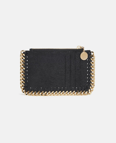 Falabella Zip Cardholder - Black