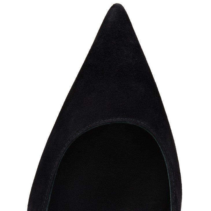 Miss Z 80 mm Pumps - Veau velours - Black