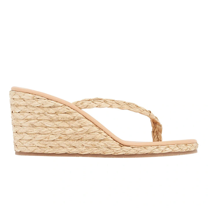 Etheria Raffia Sandal - Natural