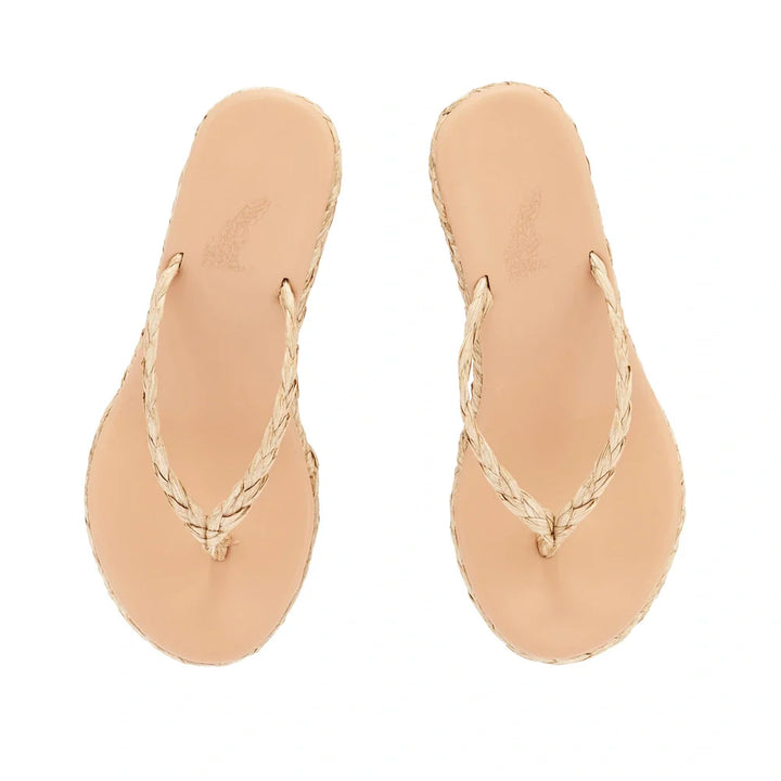 Etheria Raffia Sandal - Natural