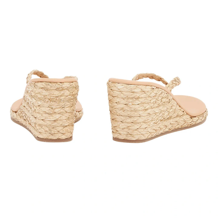 Etheria Raffia Sandal - Natural