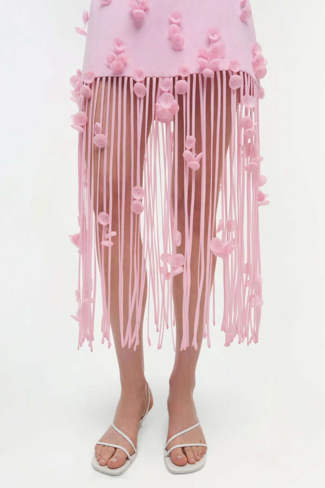 Juliana Midi Dress- Pink Multi