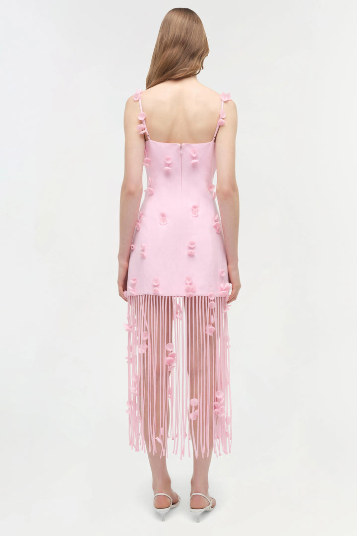 Juliana Midi Dress- Pink Multi