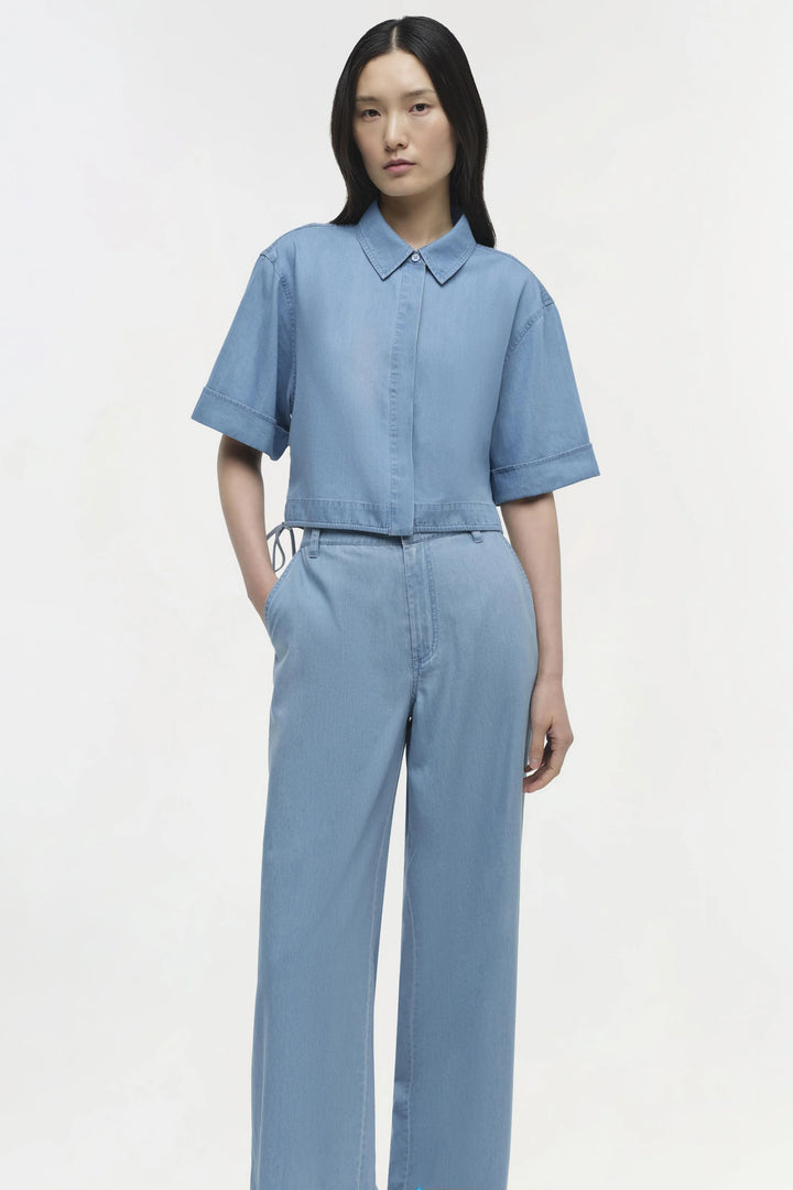 Coralena Wide Leg Pant - Stratus