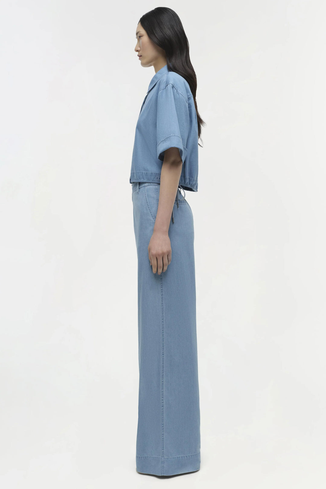 Coralena Wide Leg Pant - Stratus