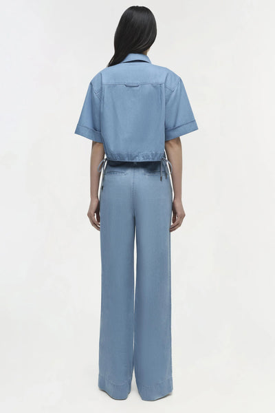 Coralena Wide Leg Pant - Stratus