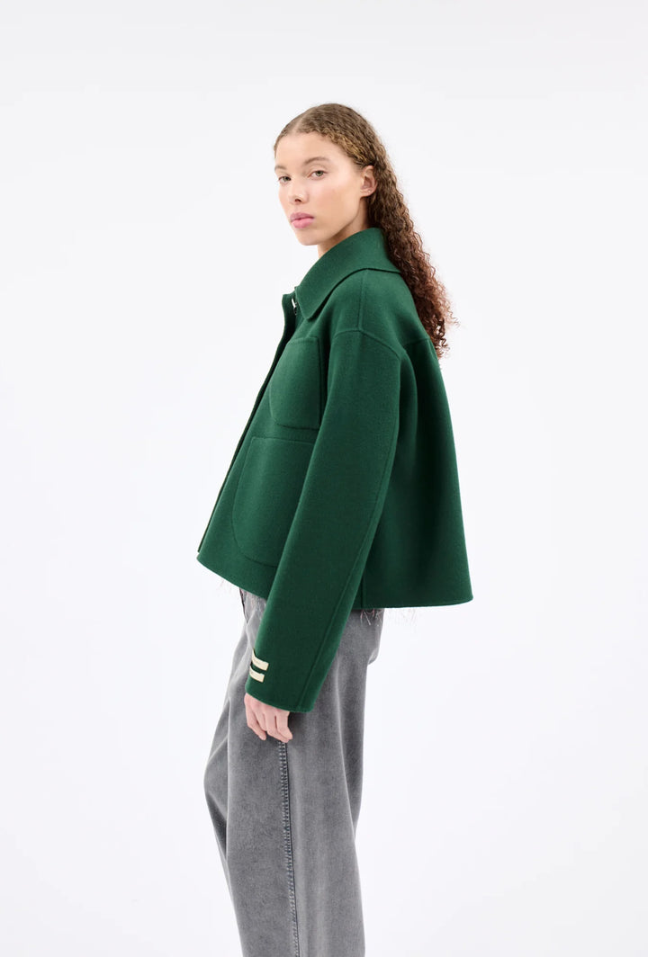 Double Face Jacket - Emerald