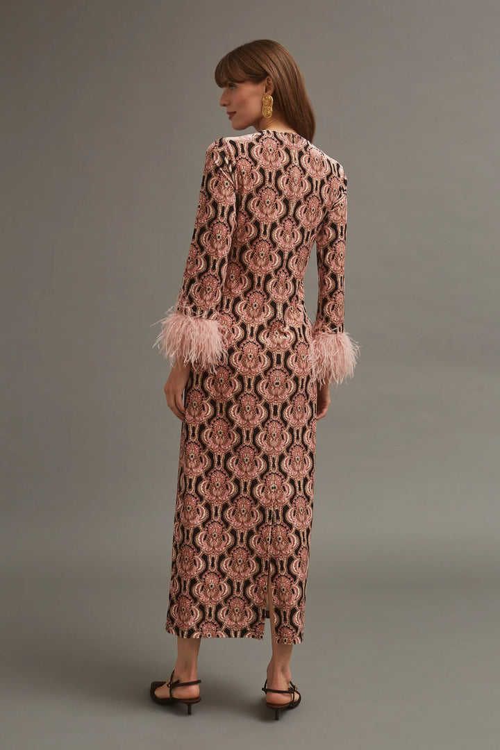 DANYA DRESS - Vintage Deco Blush