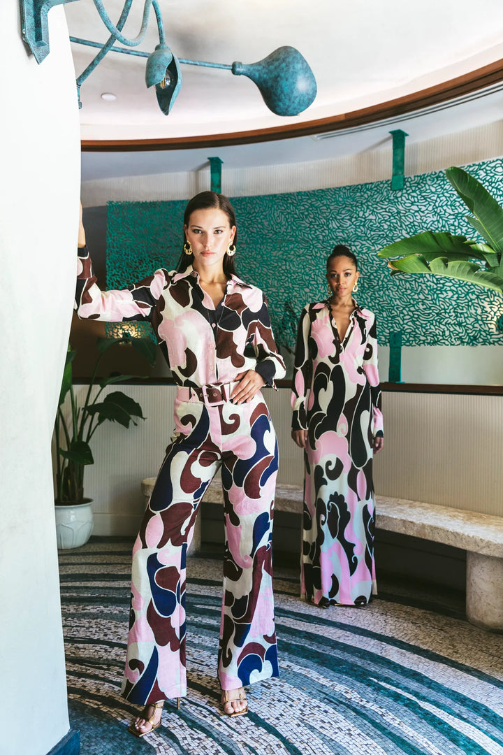 PERFECT SHIRT- Petal Wave Blush