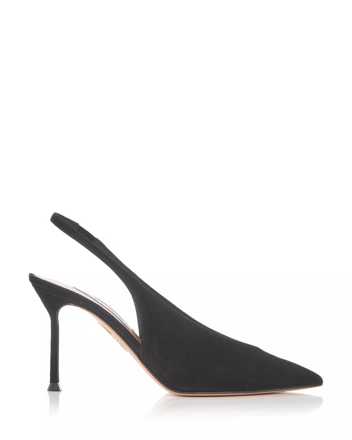 Voltaire Sling 85 in Suede - Black