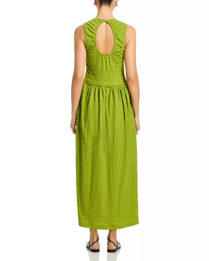 Zoira Textured Dress - Lime