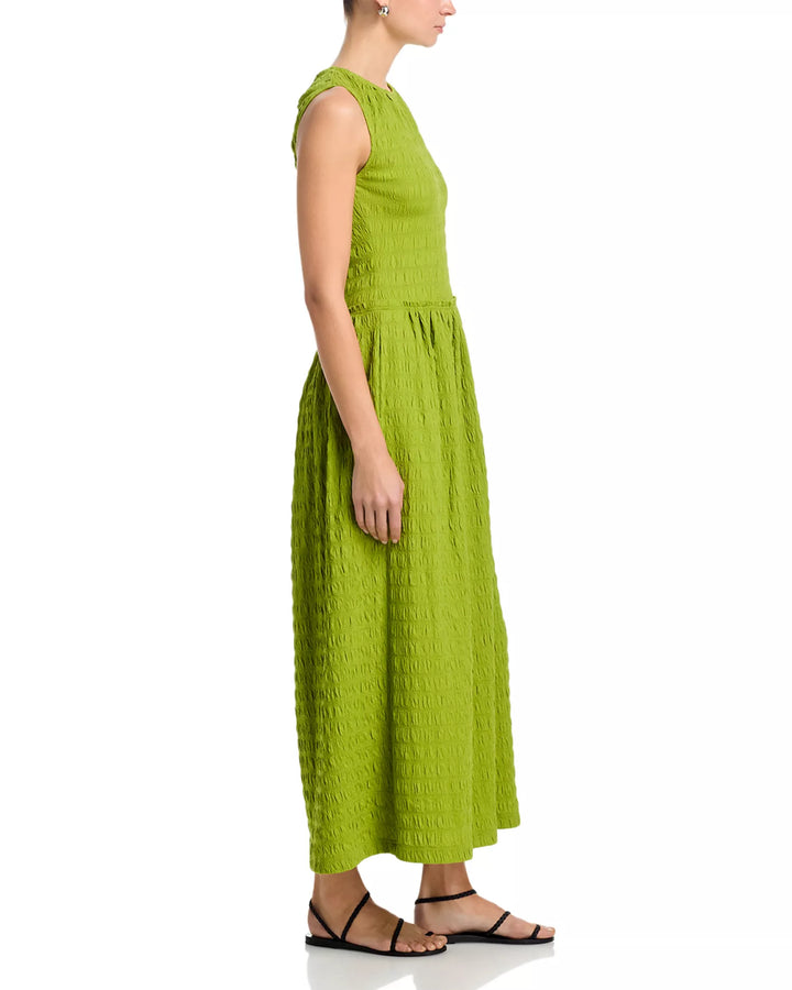 Zoira Textured Dress - Lime