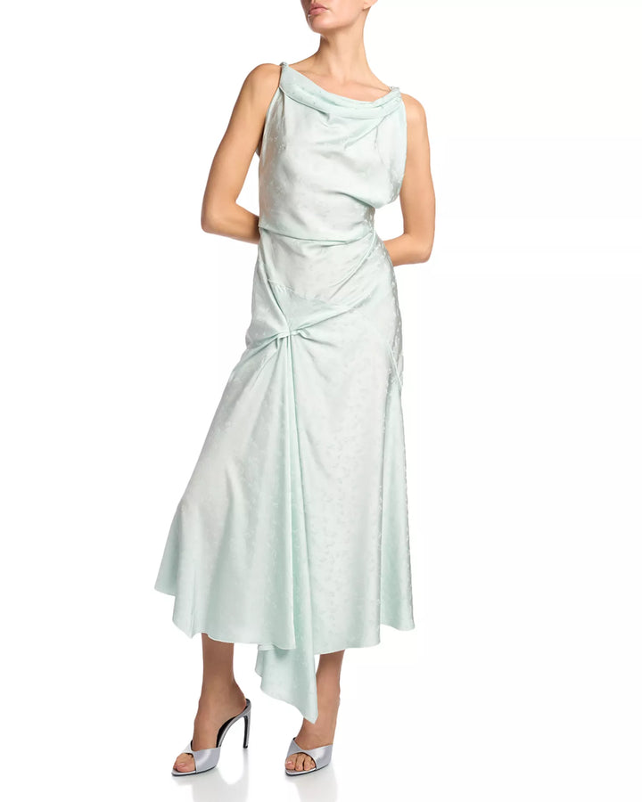 Posy Midi Dress - Light Blue