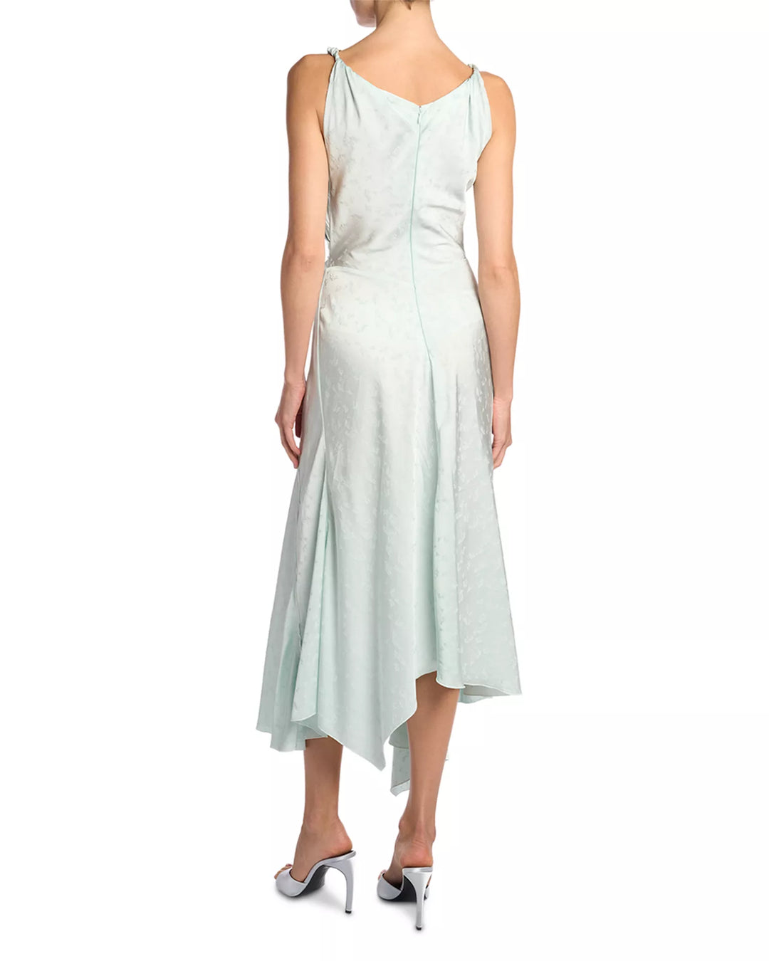 Posy Midi Dress - Light Blue