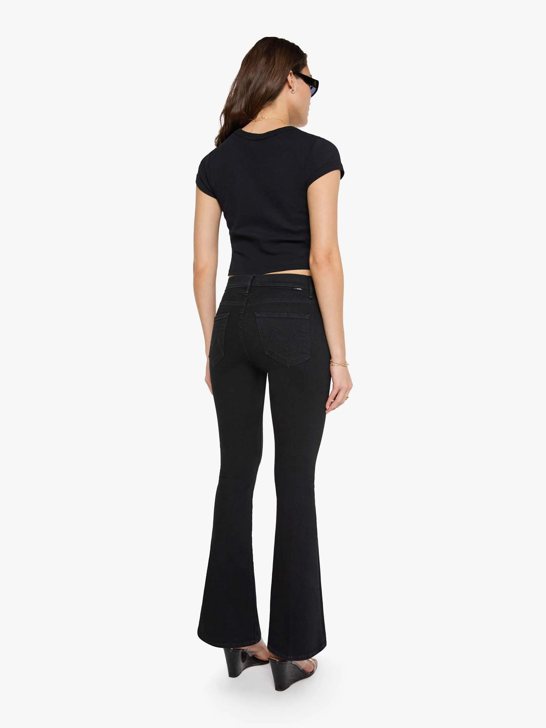 The Weekender Flare Jean - Black