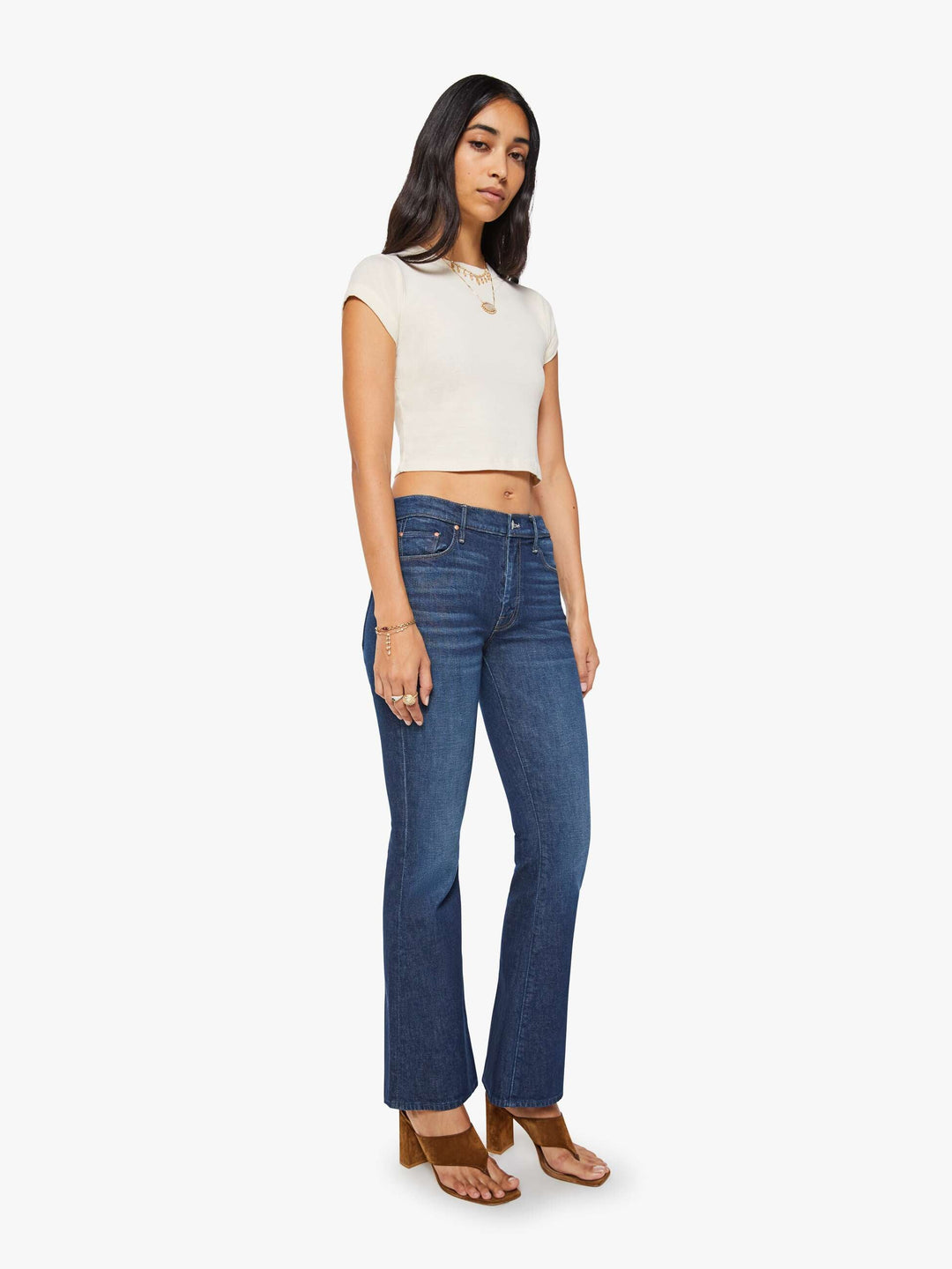 Mid-Rise Flare Jeans in Kicks And Riffs