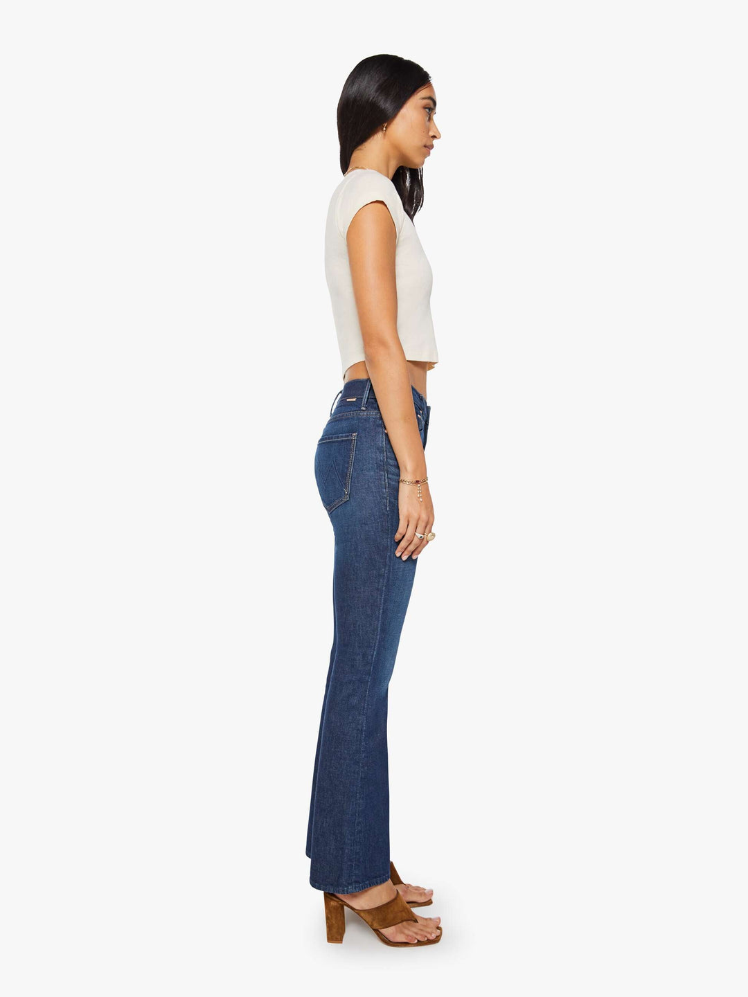 Mid-Rise Flare Jeans in Kicks And Riffs