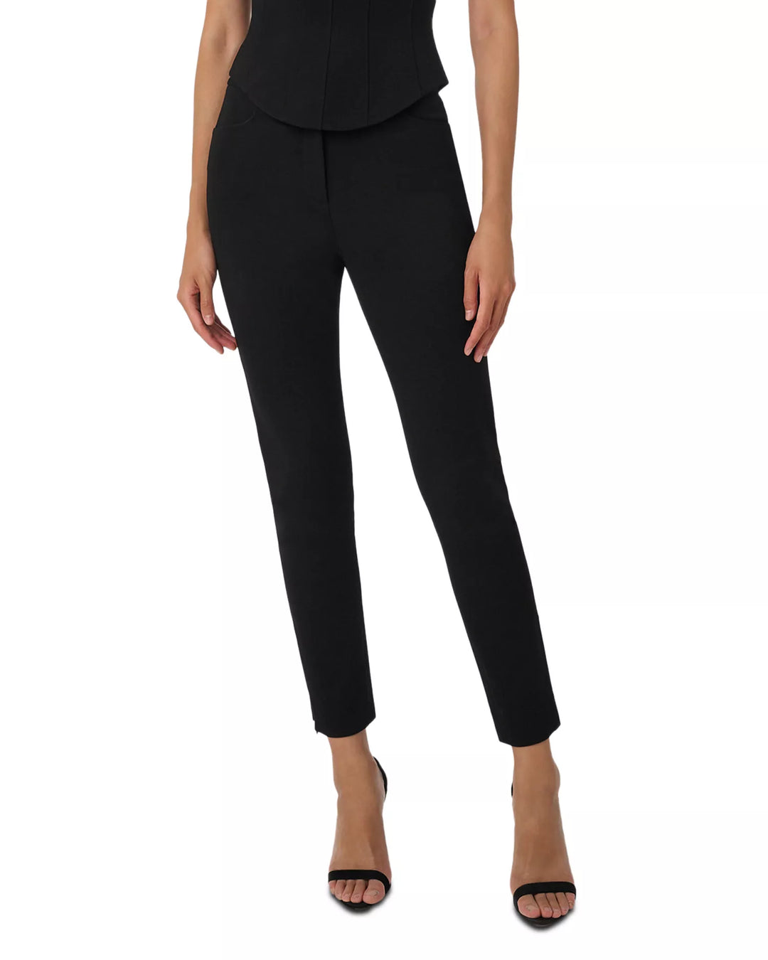 Cynthia Cigarette Pant - Black