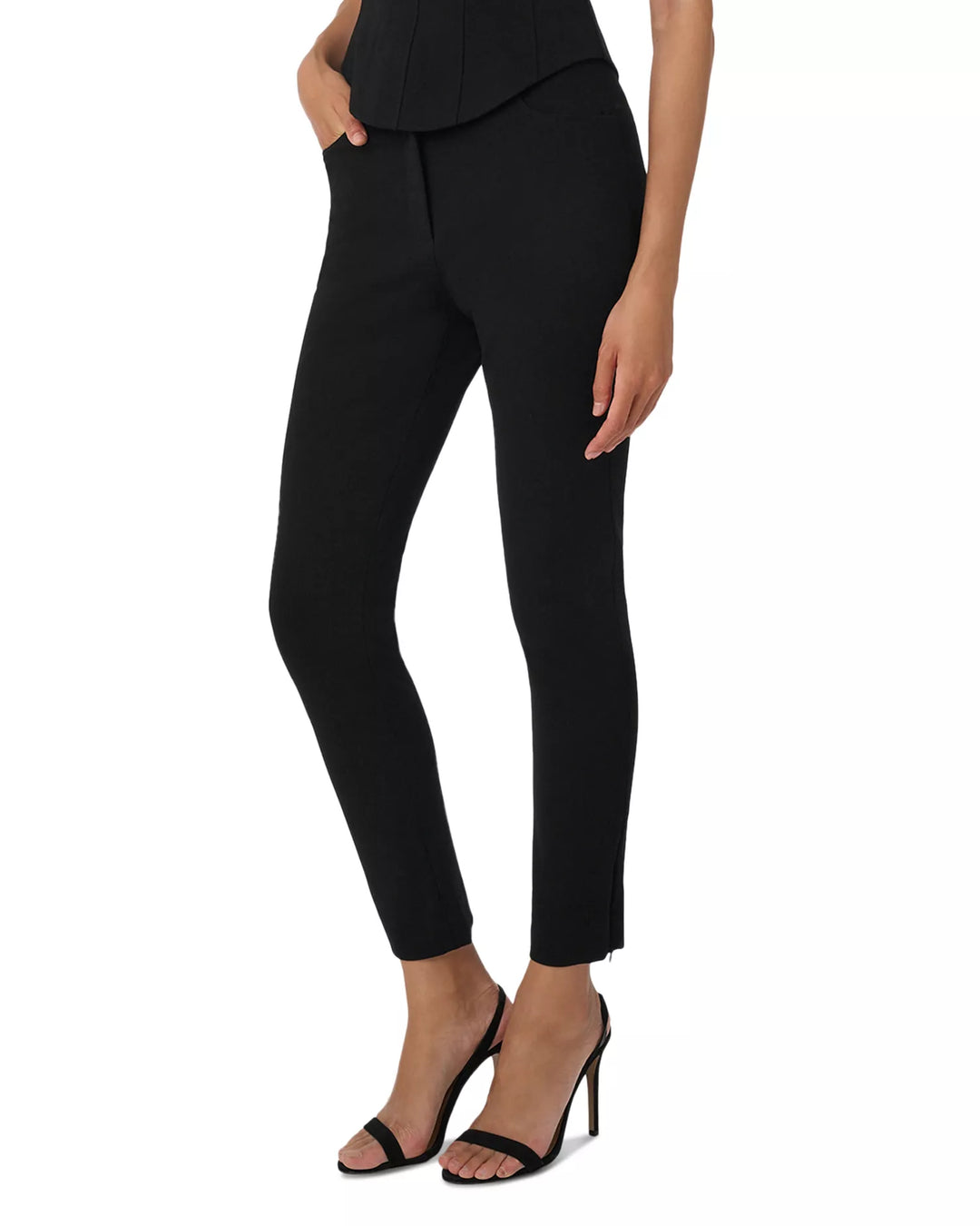 Cynthia Cigarette Pant - Black