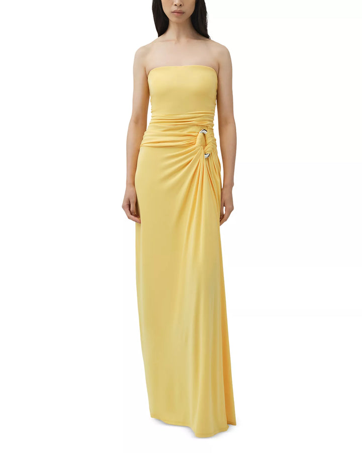 Emma Bustier Gown - Bright Yellow