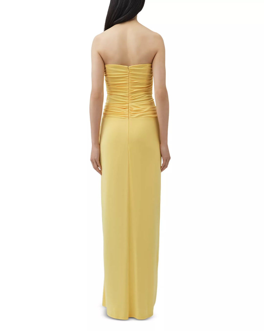 Emma Bustier Gown - Bright Yellow