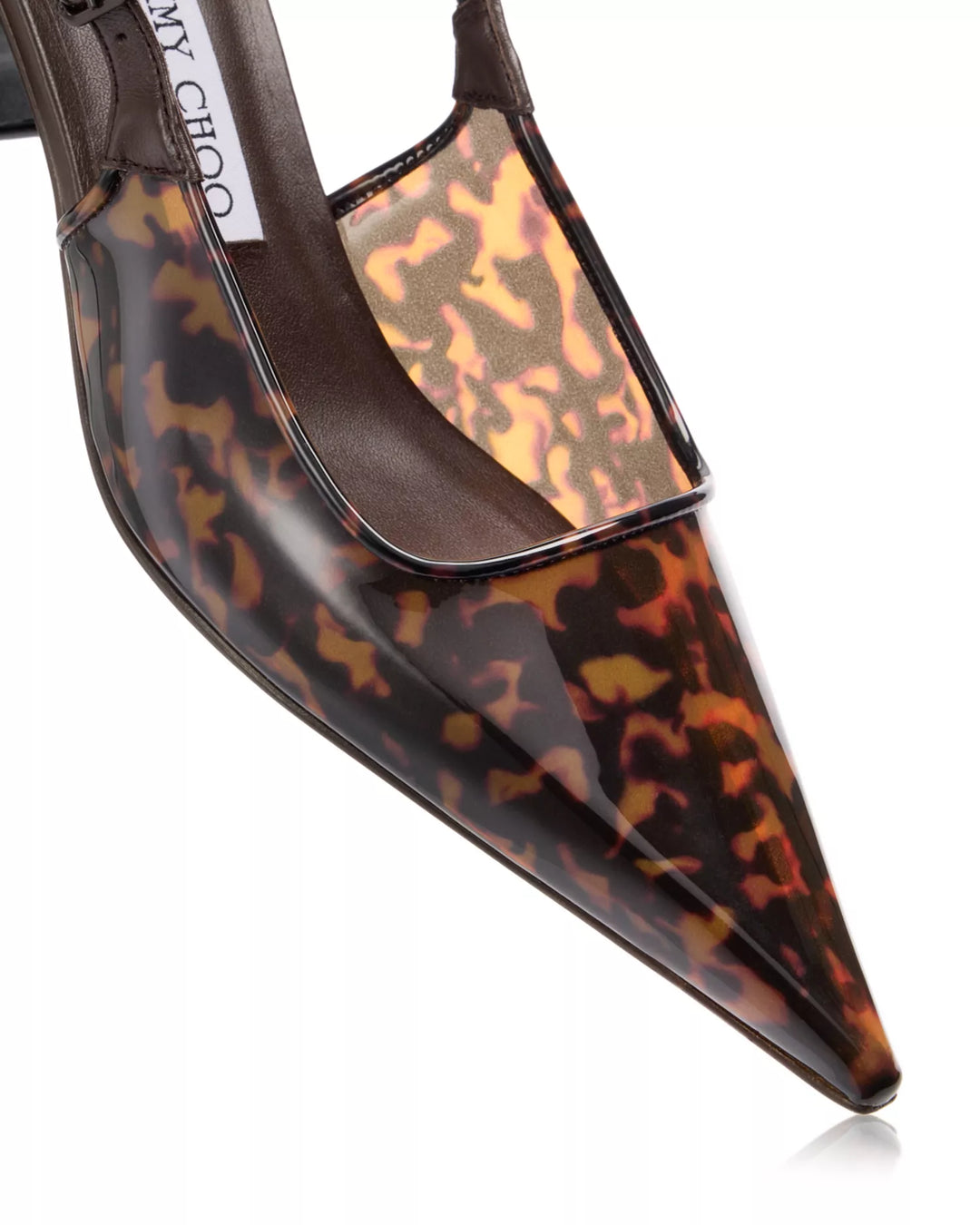 Amel Tortoise Slingback Pump