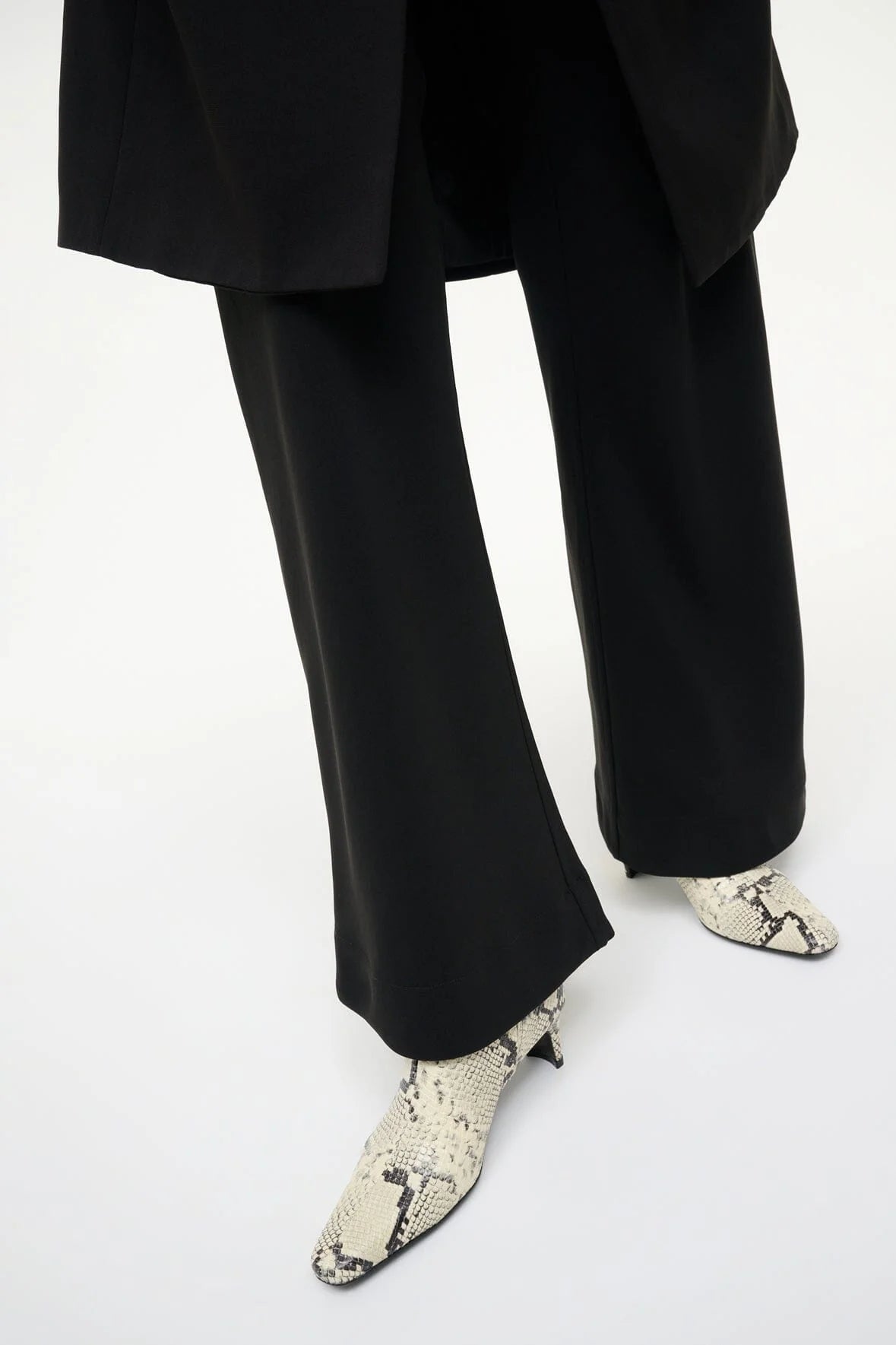 WALLY ANKLE BOOT - WHITE SNAKE