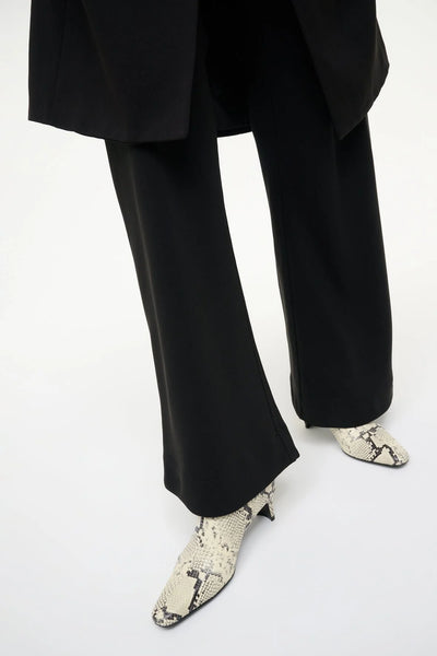WALLY ANKLE BOOT - WHITE SNAKE
