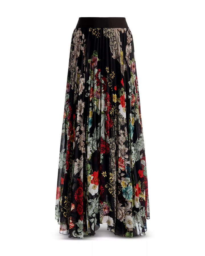 Katz Pleated Maxi Skirt - Black