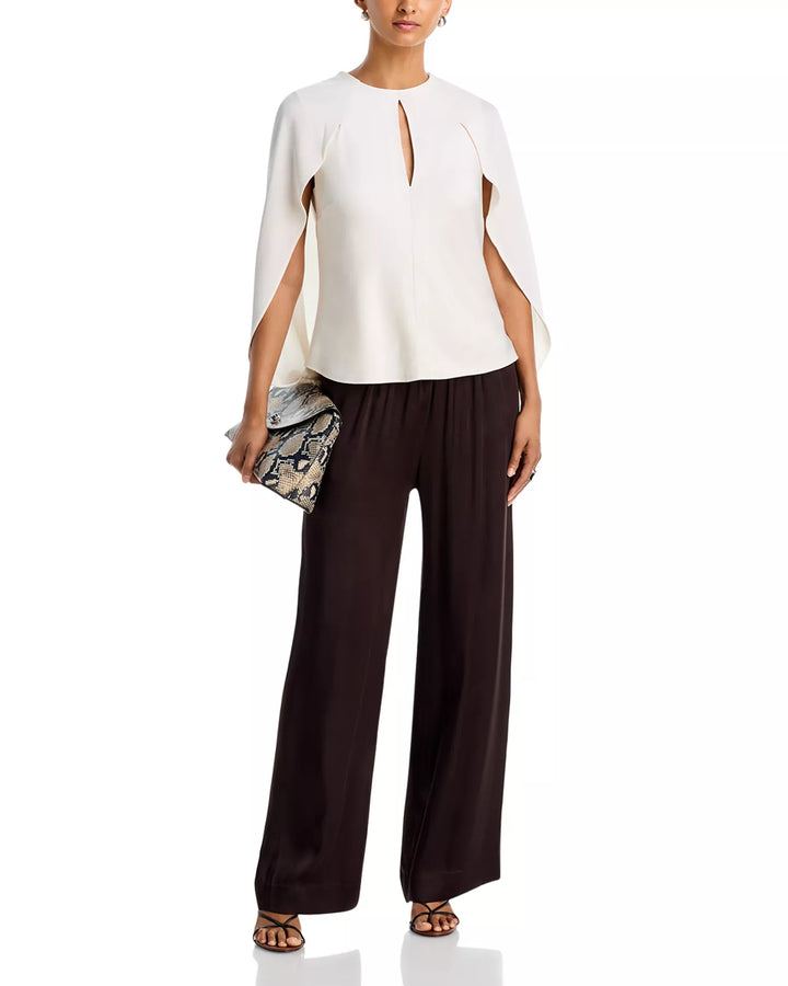 Lauren Cape Top - Ivory