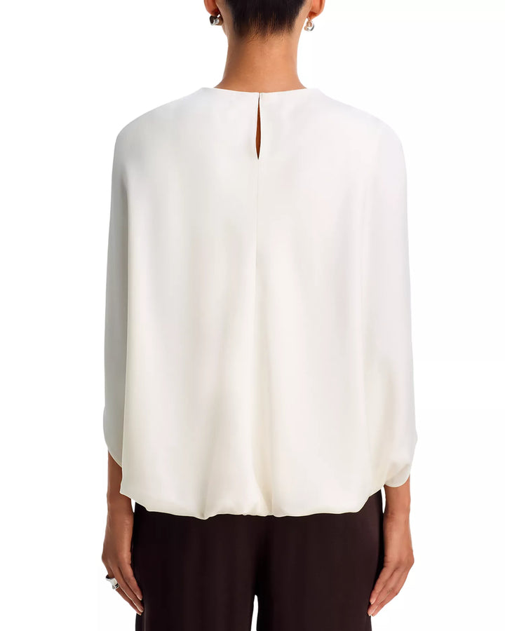 Lauren Cape Top - Ivory