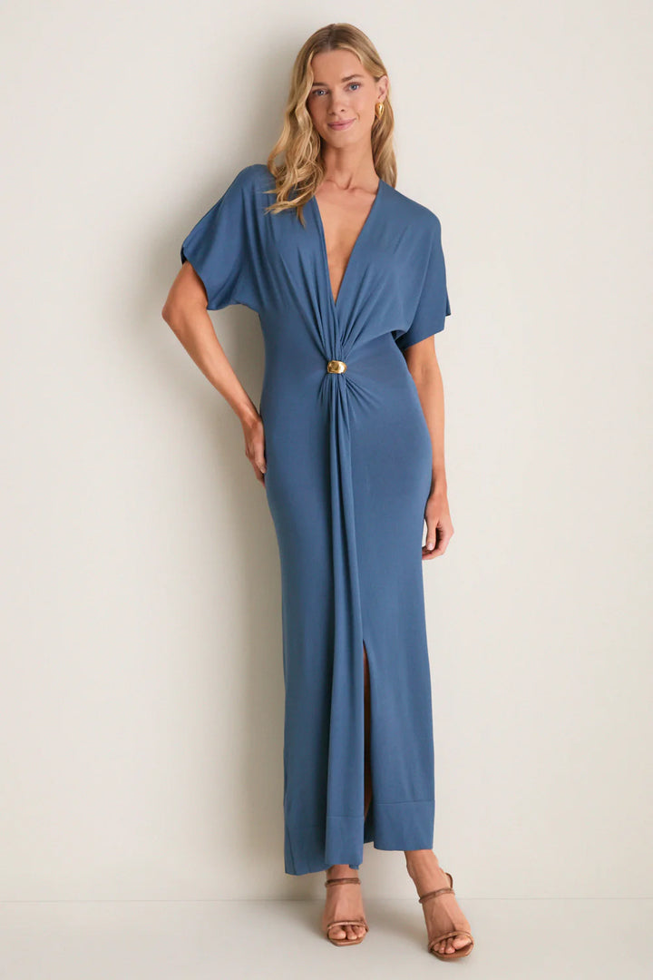 Rena Dress - Medium Blue