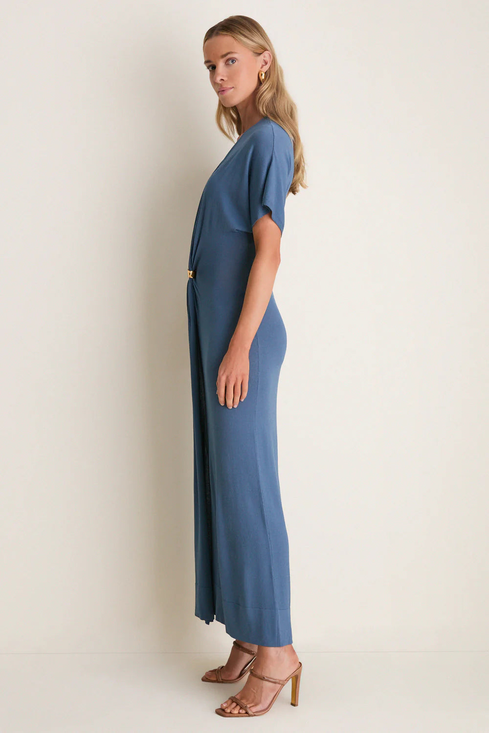 Rena Dress - Medium Blue