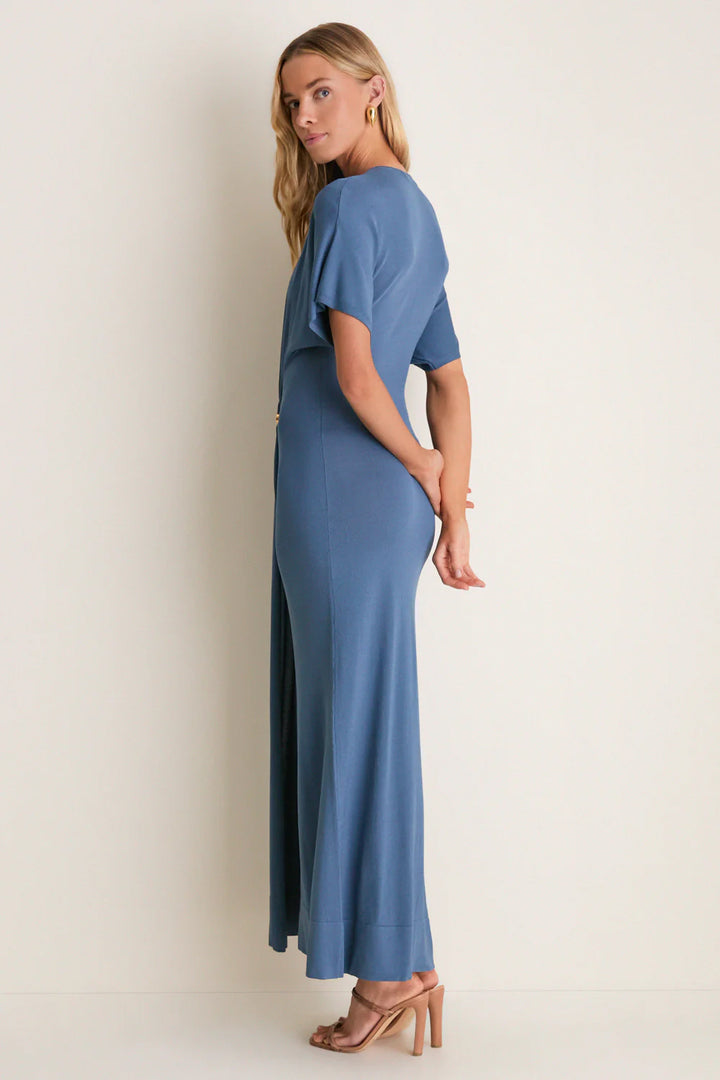 Rena Dress - Medium Blue