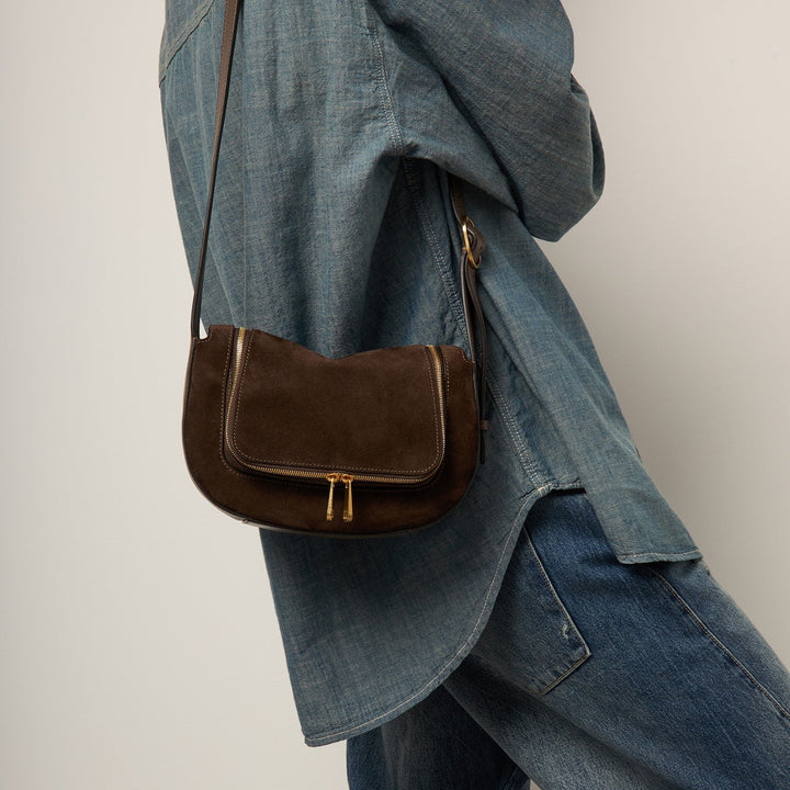 Small Vere Crossbody Bag - Brown