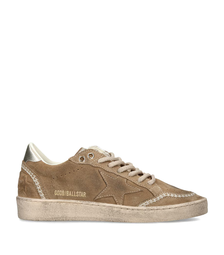 Ball Star Sneaker – Taupe Suede