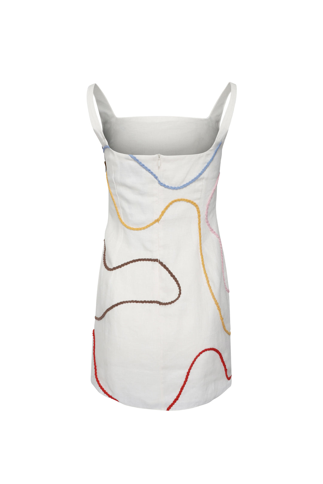 Siela Dress – White Multi