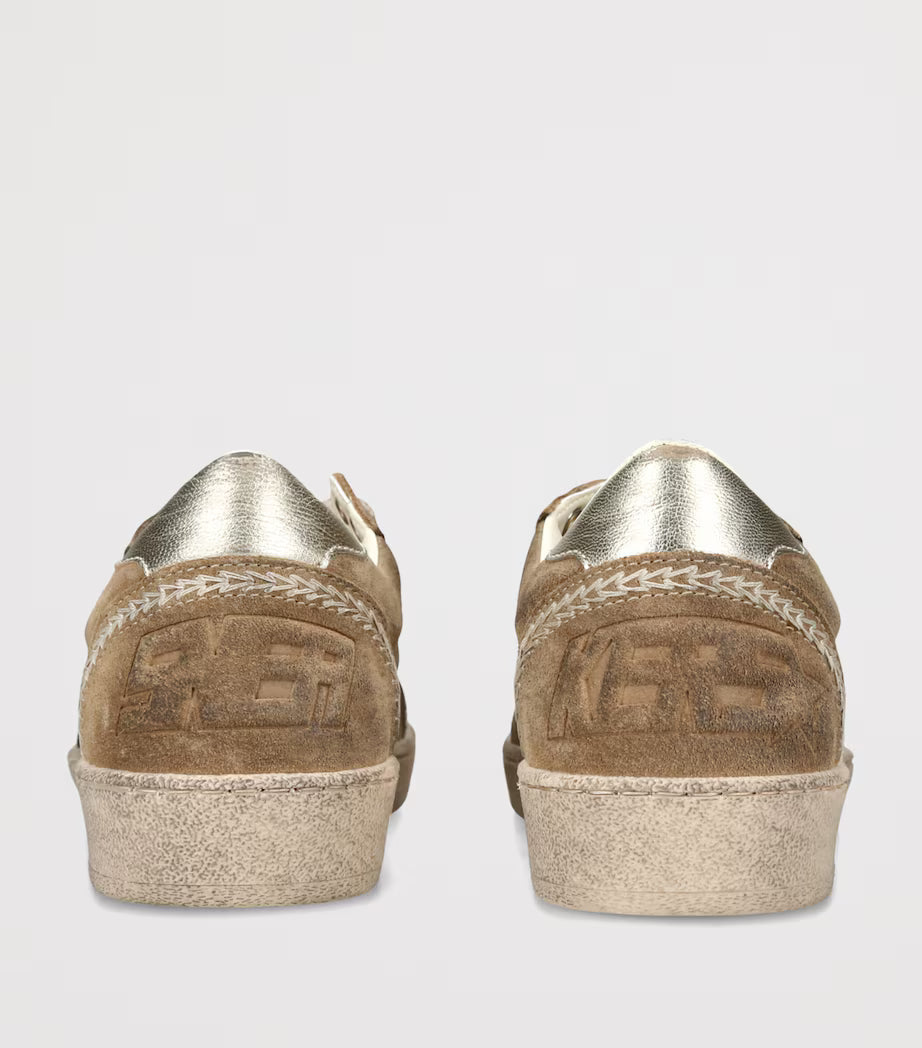 Ball Star Sneaker – Taupe Suede