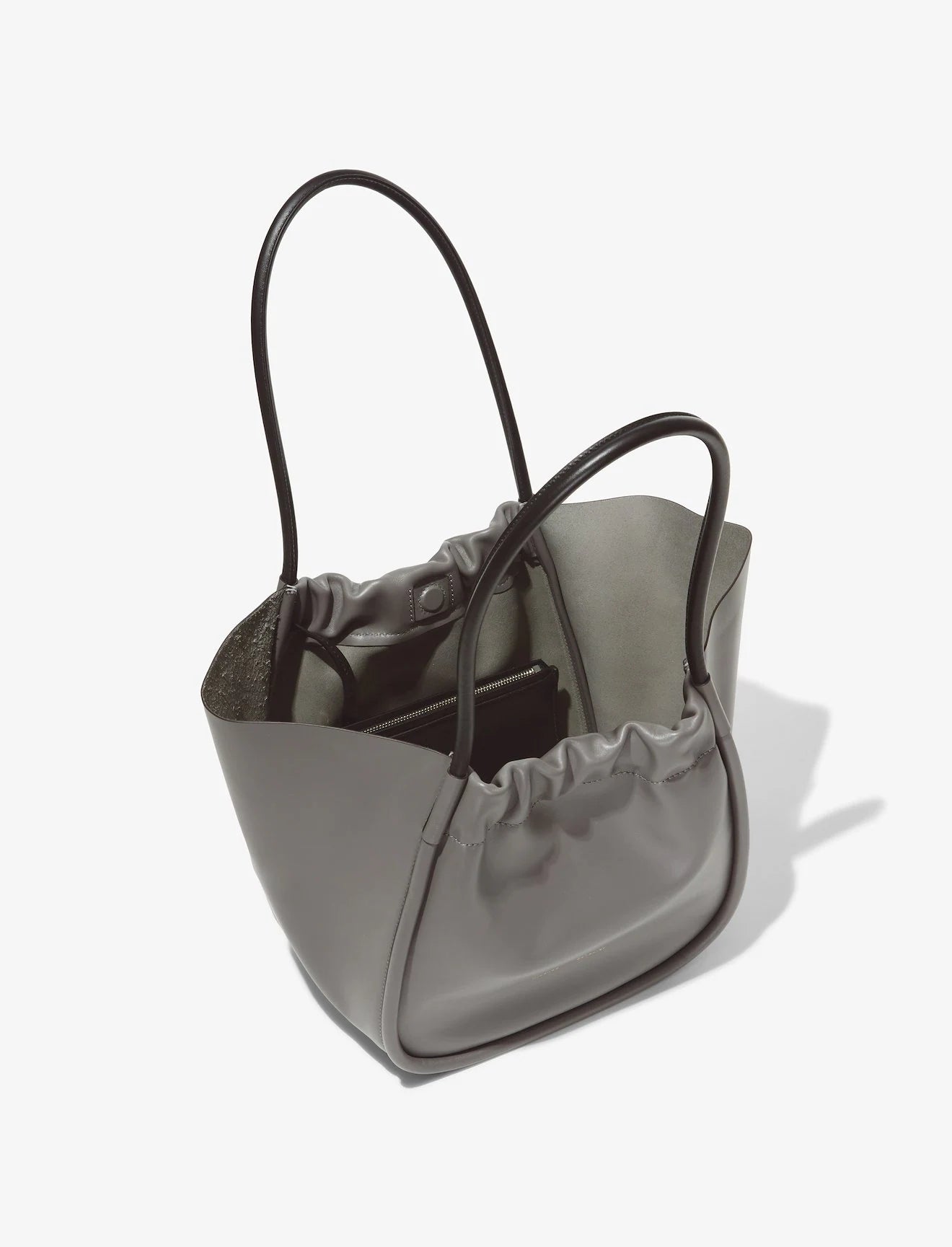 Large Ruched Tote - More colors available