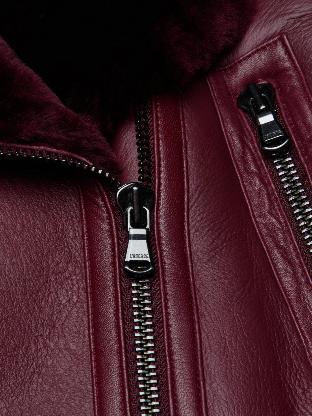 Pike Shearling Leather Jacket - More Colors Available