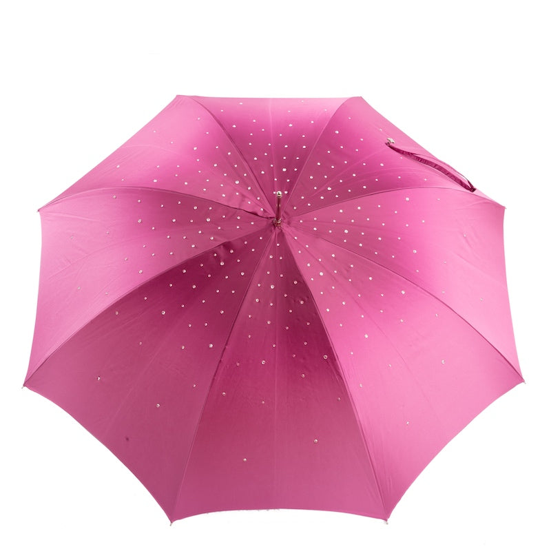 Pink Swarovski® Umbrella - Hot Pink