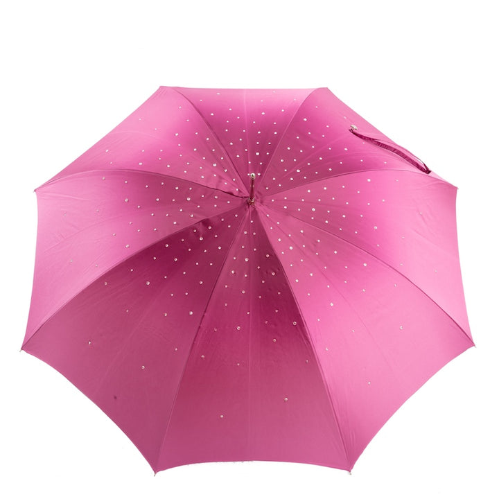 Pink Swarovski® Umbrella - Hot Pink