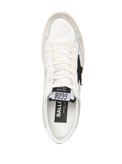 Men's Ballstar Sneaker - White/Silver/Black