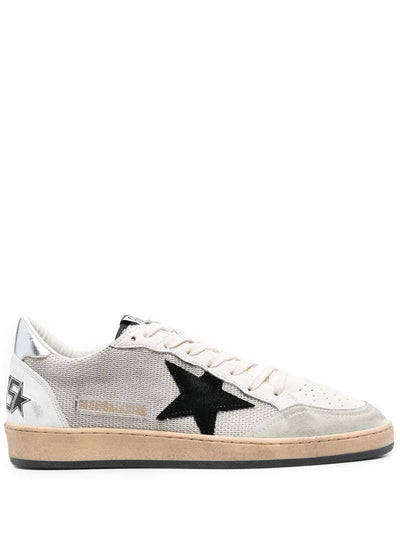 Men's Ballstar Sneaker - White/Silver/Black