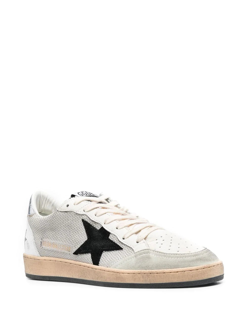 Men's Ballstar Sneaker - White/Silver/Black