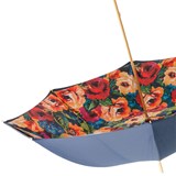 Blue Floral Umbrella - Blue Multi