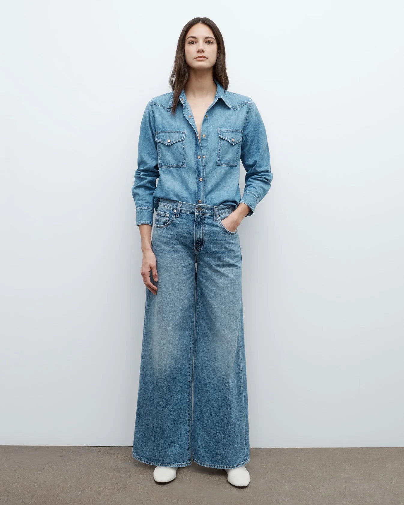 Tiny Dancer Jean - Vintage Wash Denim